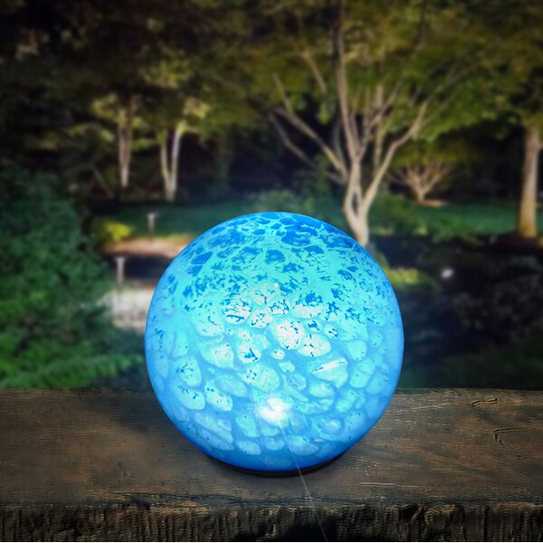 Art Glass Hand-crafted Gazing Globe by OutDoozie