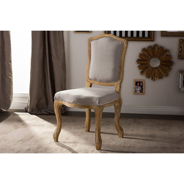 Brisa French Upholstered Dining Chair by Ophelia & Co. Ophelia & Co.