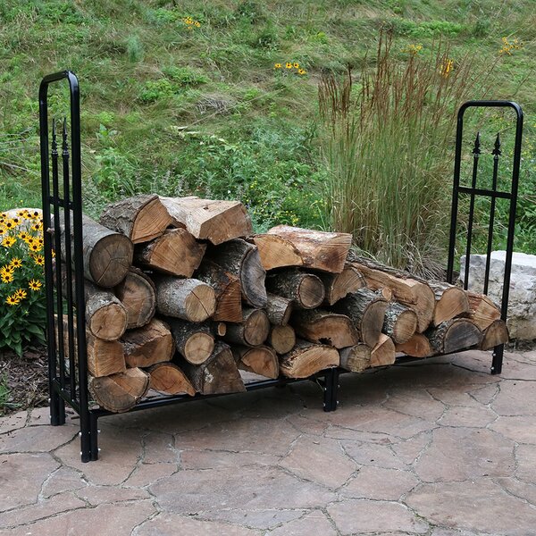 Maghull Decorative Firewood Log Rack By Fleur De Lis Living