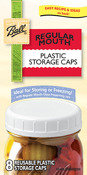 Regular Mouth Plastic Storage Caps (8 Count)