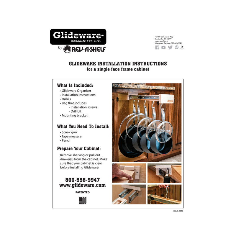 Glideware Kitchen Organizers Hook With Blum Soft Close Slide