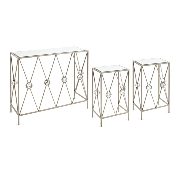 Delmore 3 Piece Console Table Set By House Of Hampton