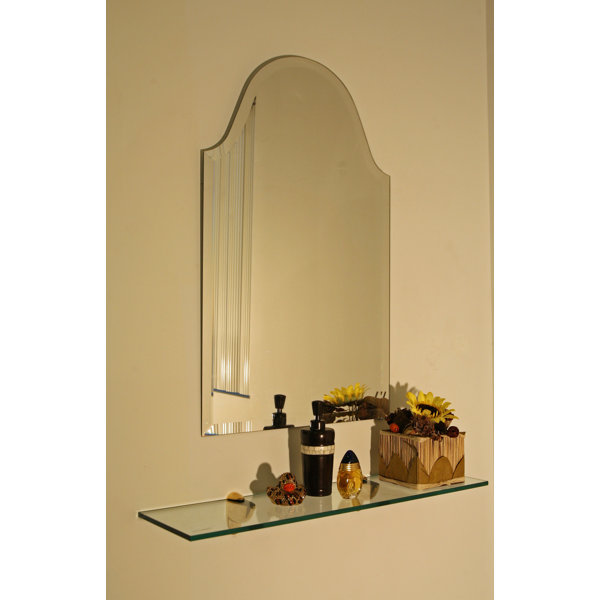 Alcott Hill Bristol Frameless Wall Mirror & Reviews Wayfair