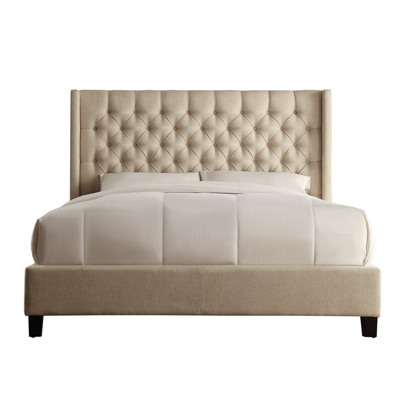 Declare Upholstered Panel Bed