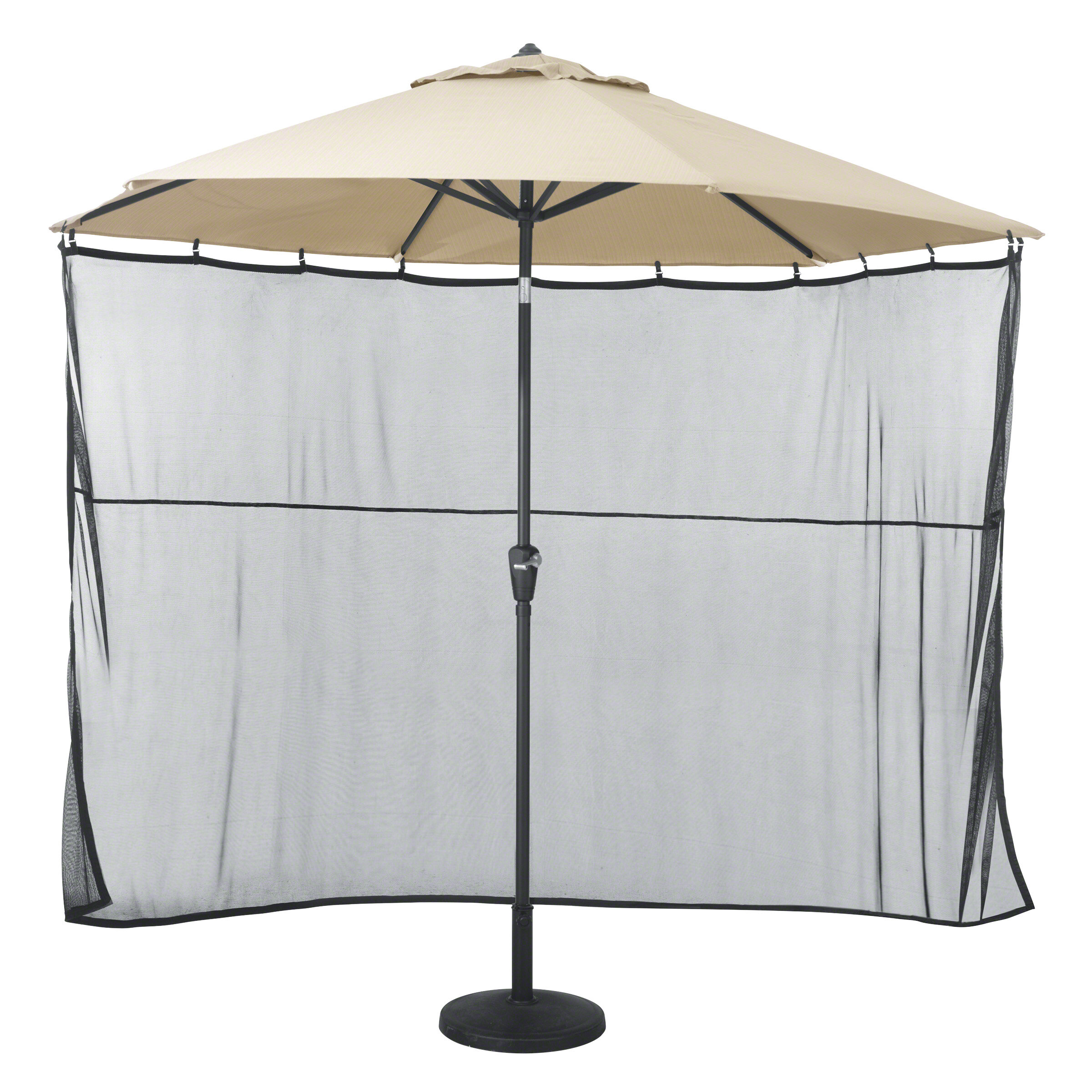 Freeport Park Hedon Water Resistant Patio Umbrella Side Wall Sun Shade Netting Reviews Wayfair