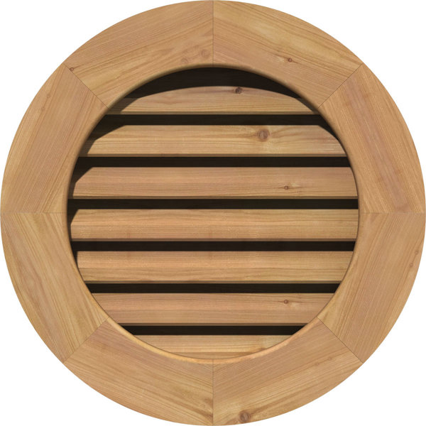 Ekena Millwork Cedar Gable Vent Louver Wayfair