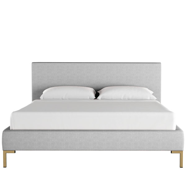 Landy Linen Upholstered Platform Bed By Modern Rustic Interiors Find