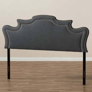 Brophy Upholstery Panel Headboard by Bungalow Rose