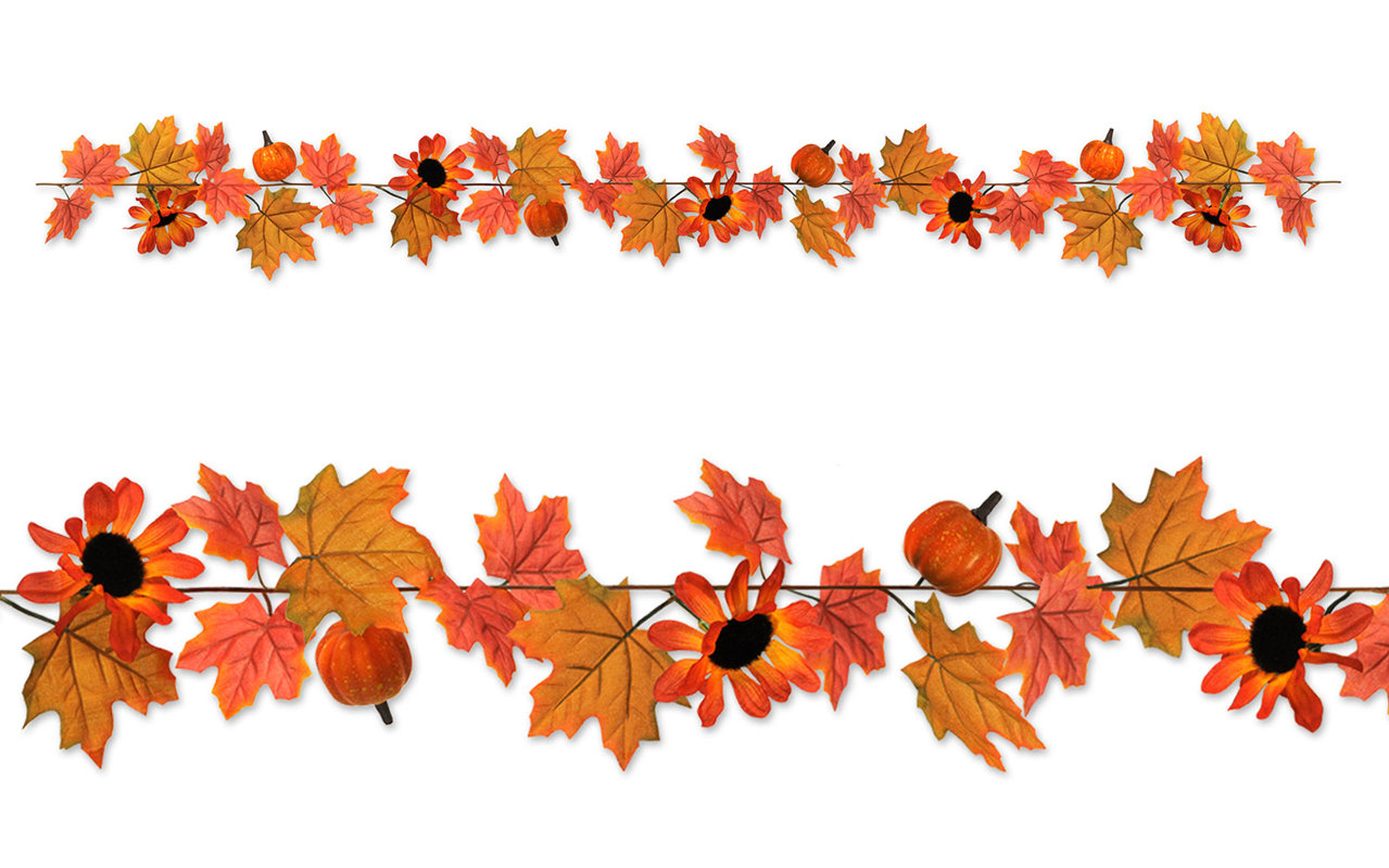 The Holiday Aisle Fall/Thanksgiving Autumn Banner & Reviews Wayfair