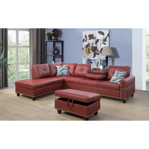 Samora Sectional With Ottoman By Red Barrel Studio