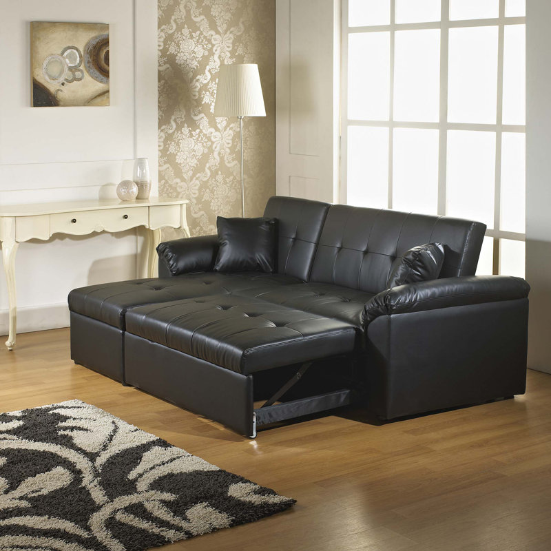 Charlton Home Malta Corner Sofa Bed & Reviews Wayfair.co.uk