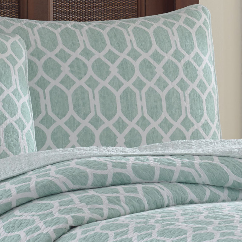 Catalina Trellis 3 Piece Quilt Set by Tommy Bahama Bedding & Reviews