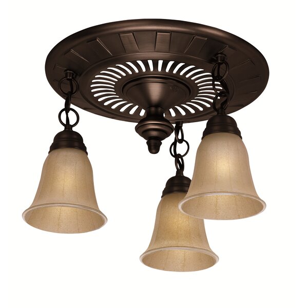 Garden District 70 CFM Bathroom Fan with Light by Hunter Home Comfort