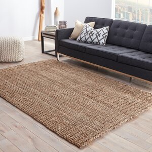 Quintana Hand-Woven Beige Area Rug