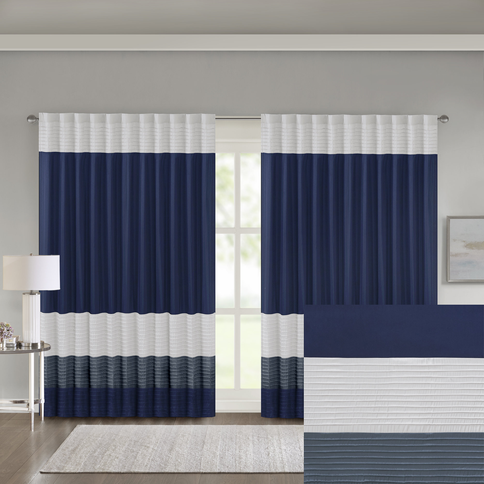 17 Stories Ringler Tab Top Curtains Reviews Wayfair Co Uk