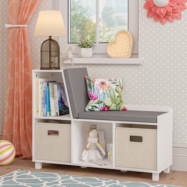 girl toy chest bench