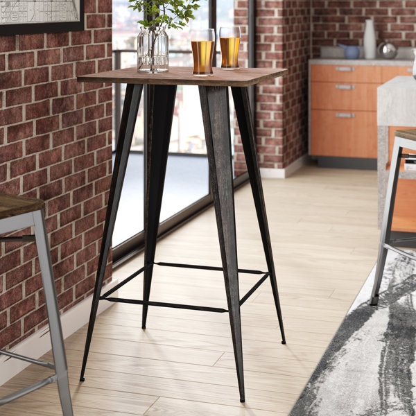 Gaetana Rectangular Counter Height Pub Table By 17 Stories 2019 Sale