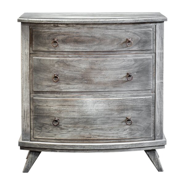 Seraphine Driftwood 3 Drawer Accent Chest By August Grove