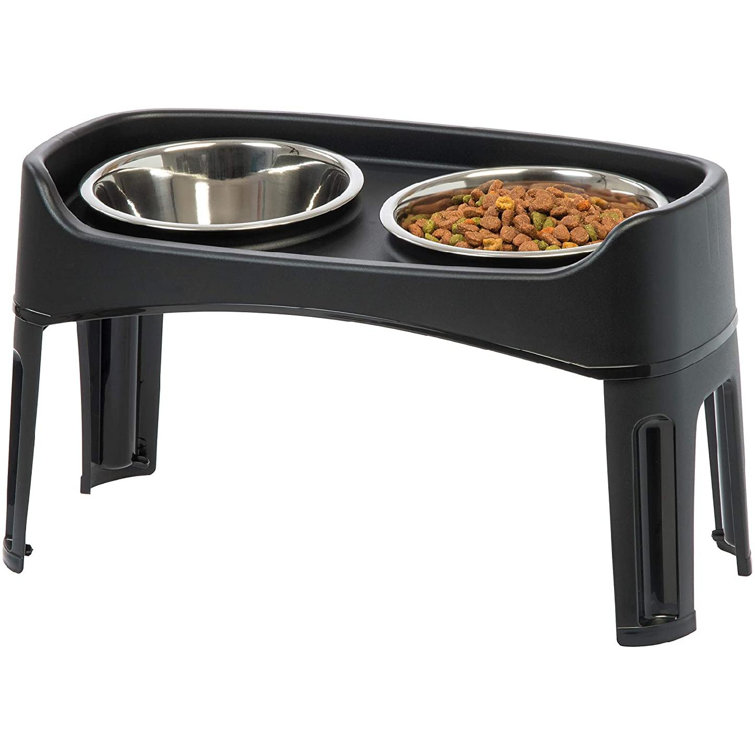 elevated dog stand