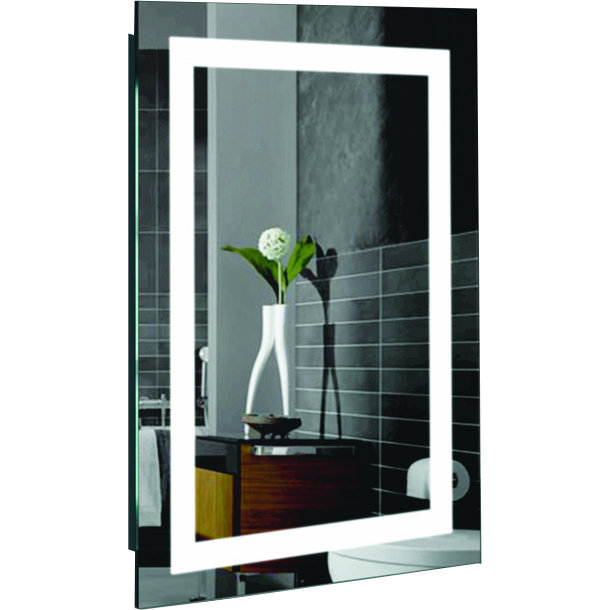 House of Hampton LED Lighted Wall Mirror & Reviews Wayfair