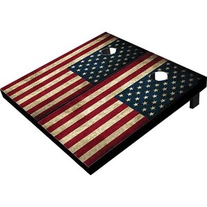 American Flag Cornhole Board (Set of 2)