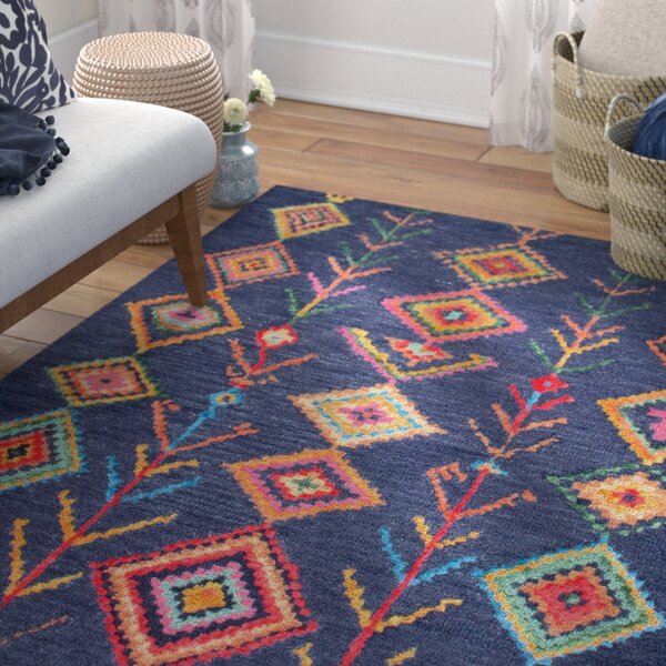 Popel Hand-Tufted Blue Area Rug by Zipcode Design