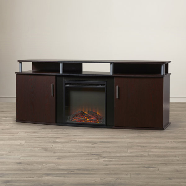 Elian 63 TV Stand with Fireplace by Wade Logan