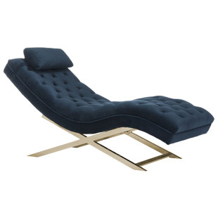 Modern Blue Chaise Lounges Allmodern Quickview