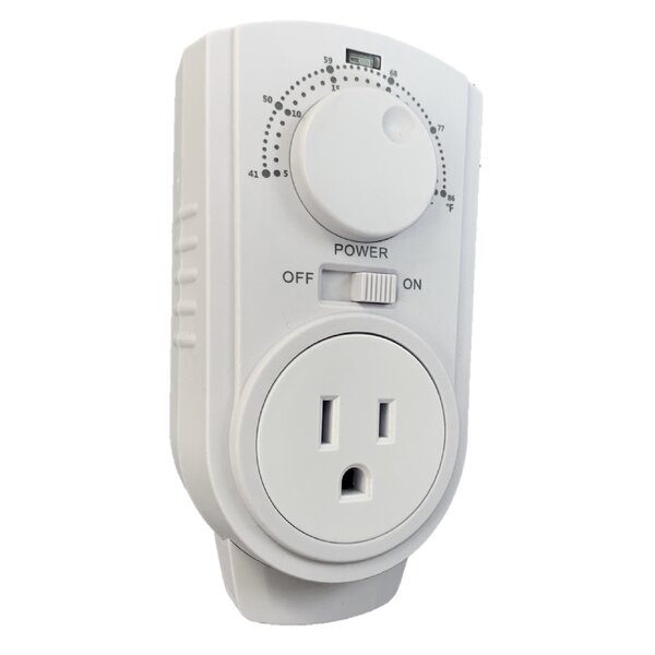 Wexstar White Non-Programmable Thermostat By WEXSTAR