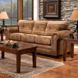Charlie Cotton 90 Round Arm Sofa by Millwood Pines