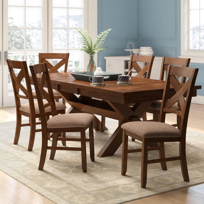 Warsaw 7 Piece Extendable Dining Set Warsaw 7 Piece Extendable Dining Set