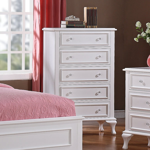 Consuelo 5 Drawer Chest By Harriet Bee New