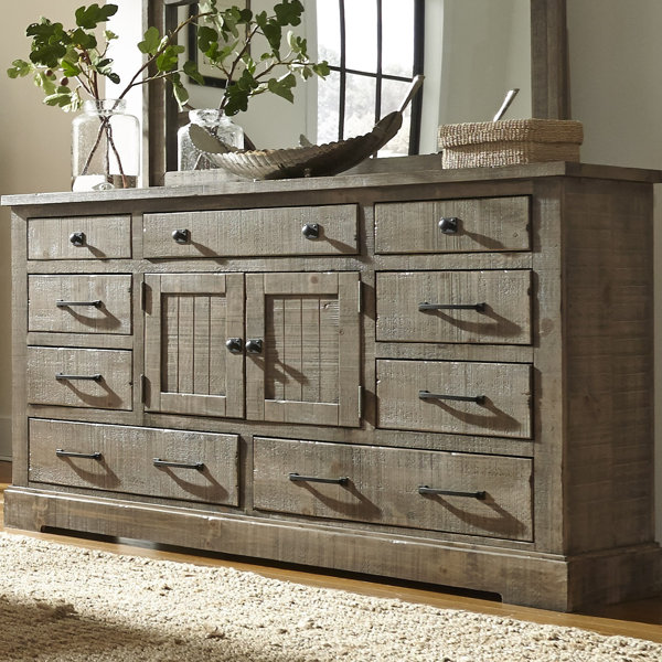 Buford 9 Drawer Combo Dresser by August Grove