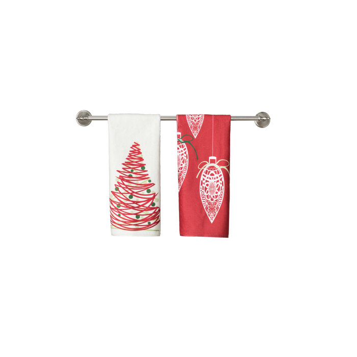 The Holiday Aisle Briese Jump For Joy Oh Christmas Tree Hand Towel