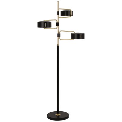 Simon 68 Tree Floor Lamp Robert Abbey Base Finish Modern Brass