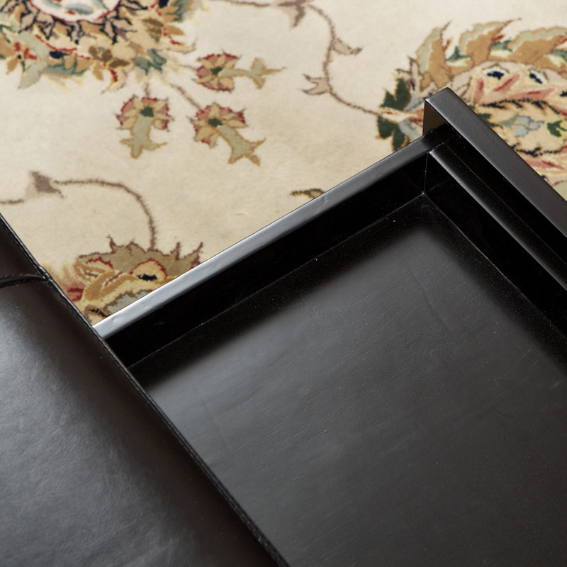 Darby Home Co Milton Drawer Ottoman & Reviews Wayfair