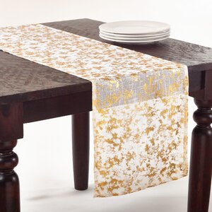 Foil Print Table Runner