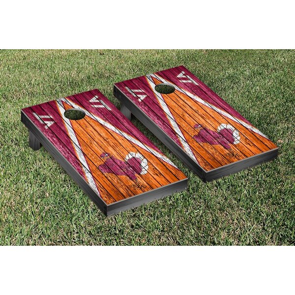 Triangle Weathered Version Cornhole by Victory Tailgate