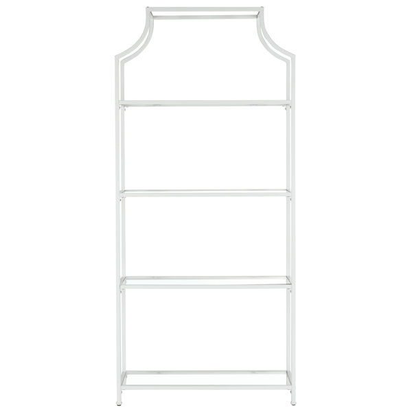 Timblin 4 Tier Etagere Bookcase by Wade Logan