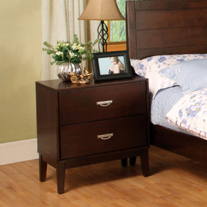 Bentonville 2 Drawer Nightstand by Red Barrel Studio