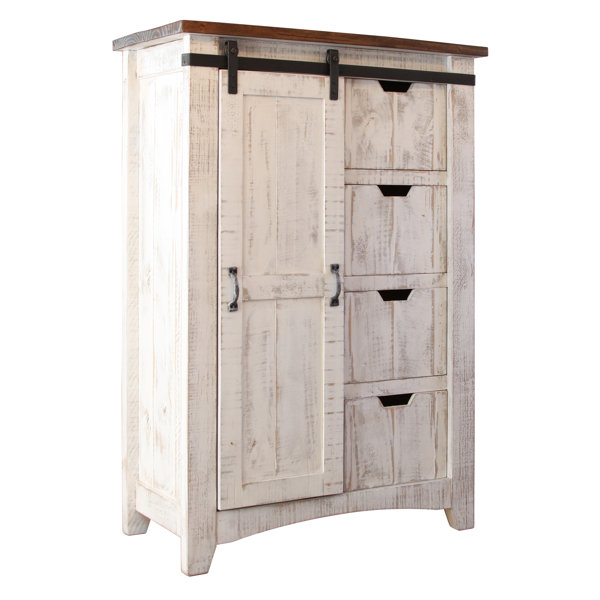 Coralie 1 Door 4 Drawer Gentleman's Chest By Gracie Oaks Cheap