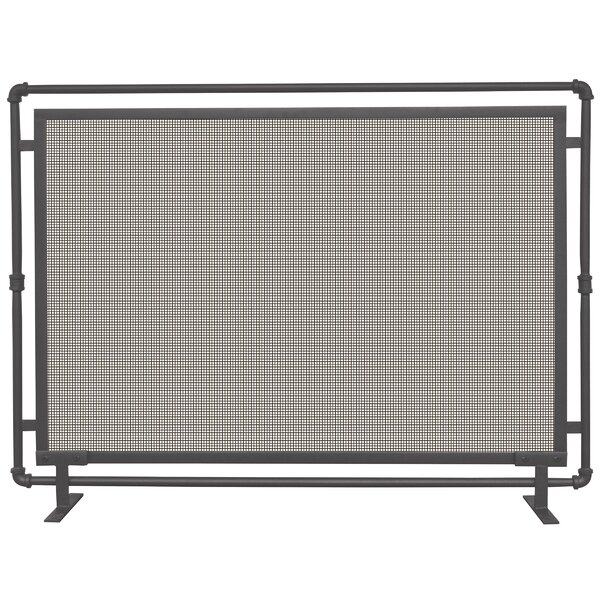 1 Panel Steel Fireplace Screen By Uniflame
