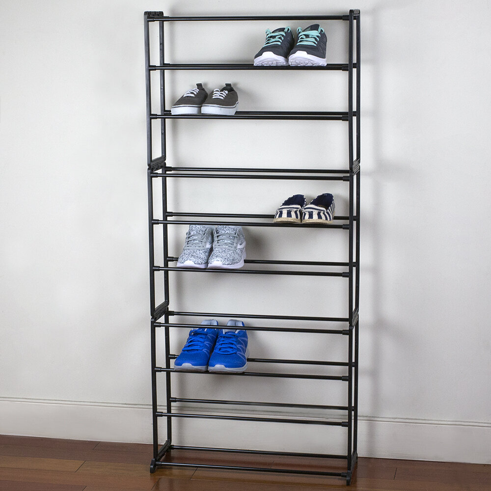 Sunbeam 10 Tier 30 Pair Shoe Rack Reviews Wayfair