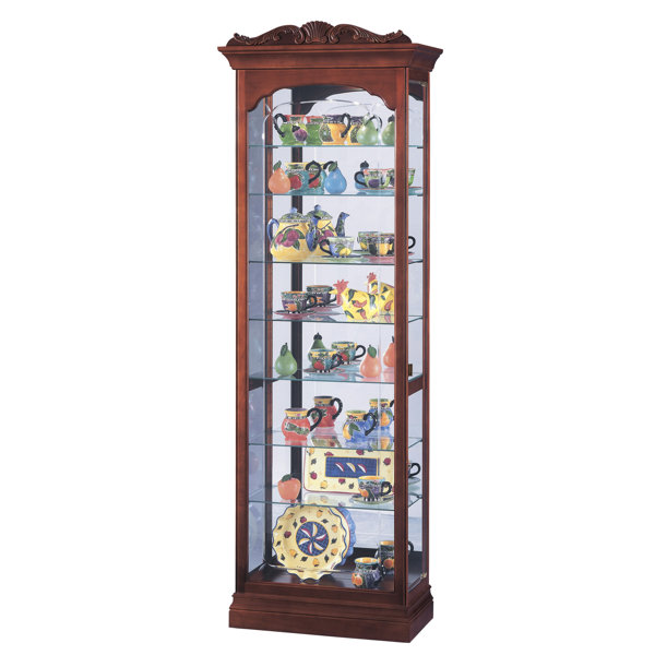 Bricker Curio Cabinet By Darby Home Co Best Design