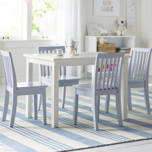 Liam 5 Piece Rectangle Table and Chair Set