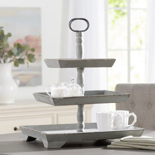 3 Tier Fruit Tray Wayfair Lacordaire 3 Tiered Stand