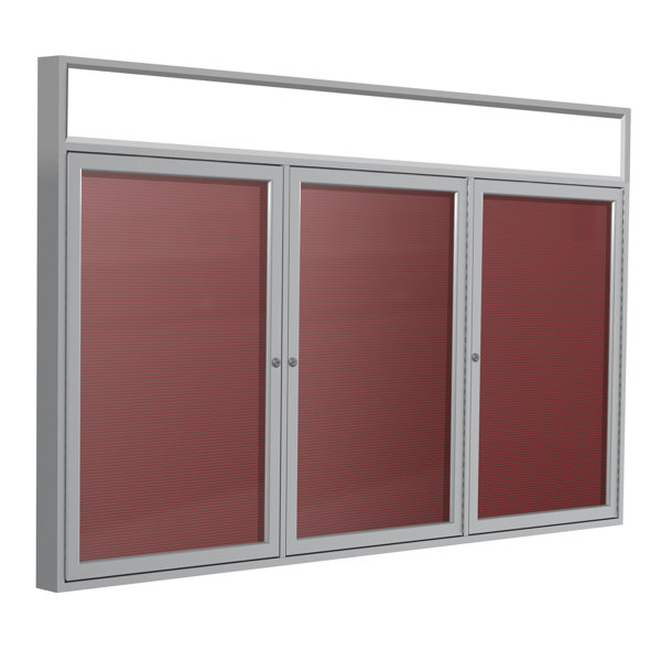 Enclosed Cabinet Letter Board by Ghent| @ $1,198.32