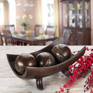 Blue Decorative Orbs Wayfair