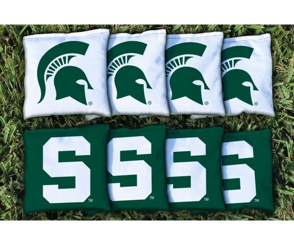 NCAA Replacement Corn Filled Cornhole Bag Set by Victory Tailgate