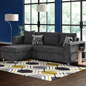 Beidseitig montierbares Ecksofa Barnard von Home..